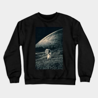 Woman With Parasol Crewneck Sweatshirt